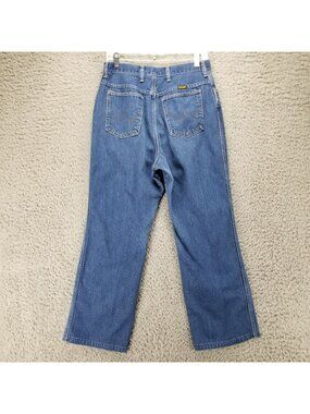 Wrangler Jeans Womens 14 Bootcut MO425TD  Vintage Made In USA *Altered Read*